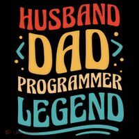 Husband Dad Programmer Legend Visor thumb 3