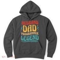Husband Dad Programmer Legend Hoodie thumb 0