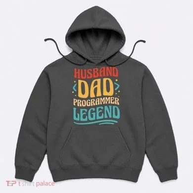 Husband Dad Programmer Legend Hoodie