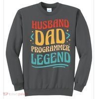 Husband Dad Programmer Legend Sweatshirt thumb 0
