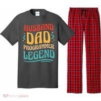 Husband Dad Programmer Legend Pajama Set thumb 0