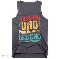 Husband Dad Programmer Legend Tank Top thumb 0