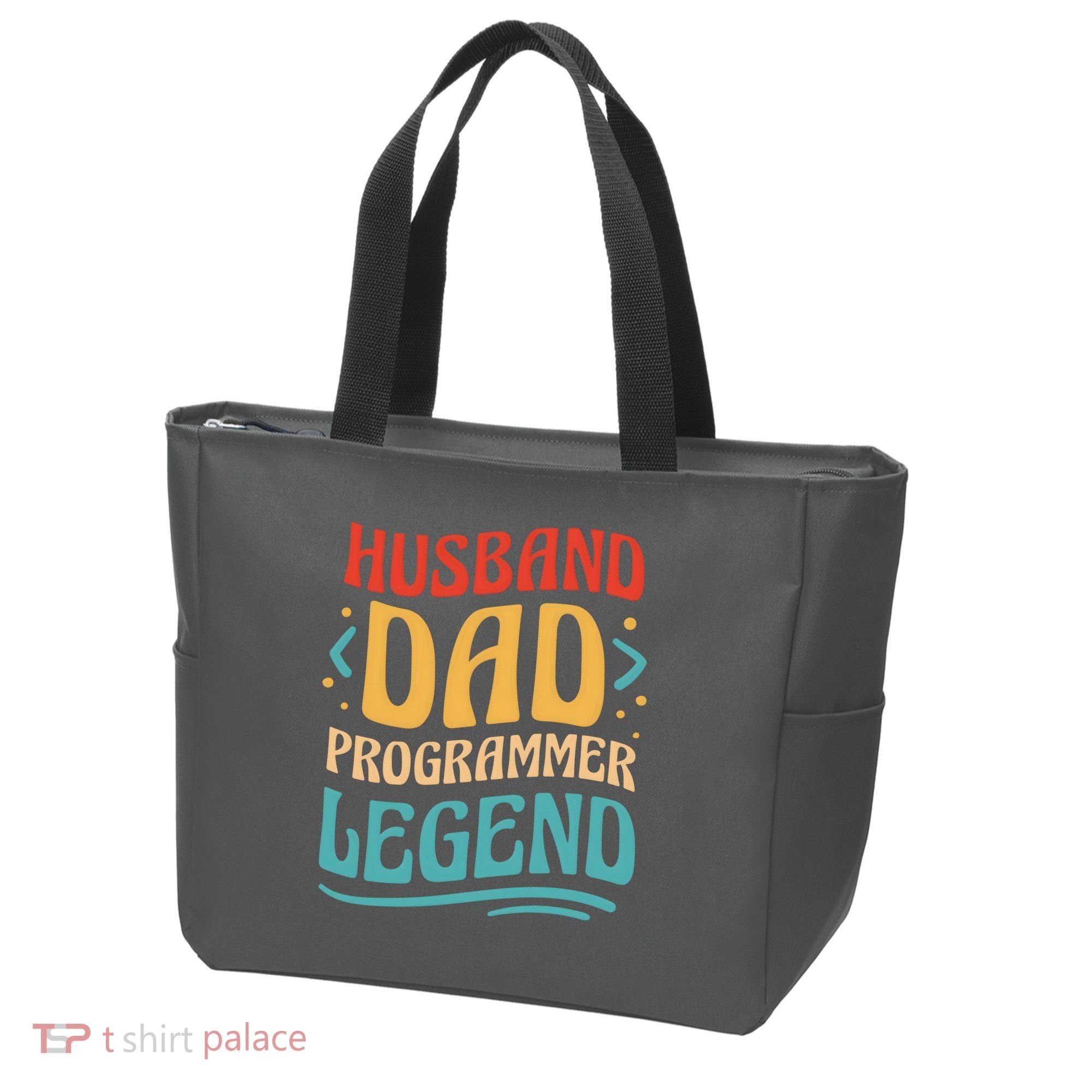 Husband Dad Programmer Legend Tote Bag