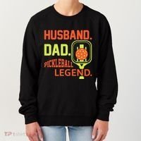 Husband Dad Pickleball Legend For Best Fathers Day Gift Women's Sweatshirt thumb 0