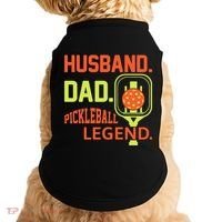 Husband Dad Pickleball Legend For Best Fathers Day Gift Doggie Tank thumb 0