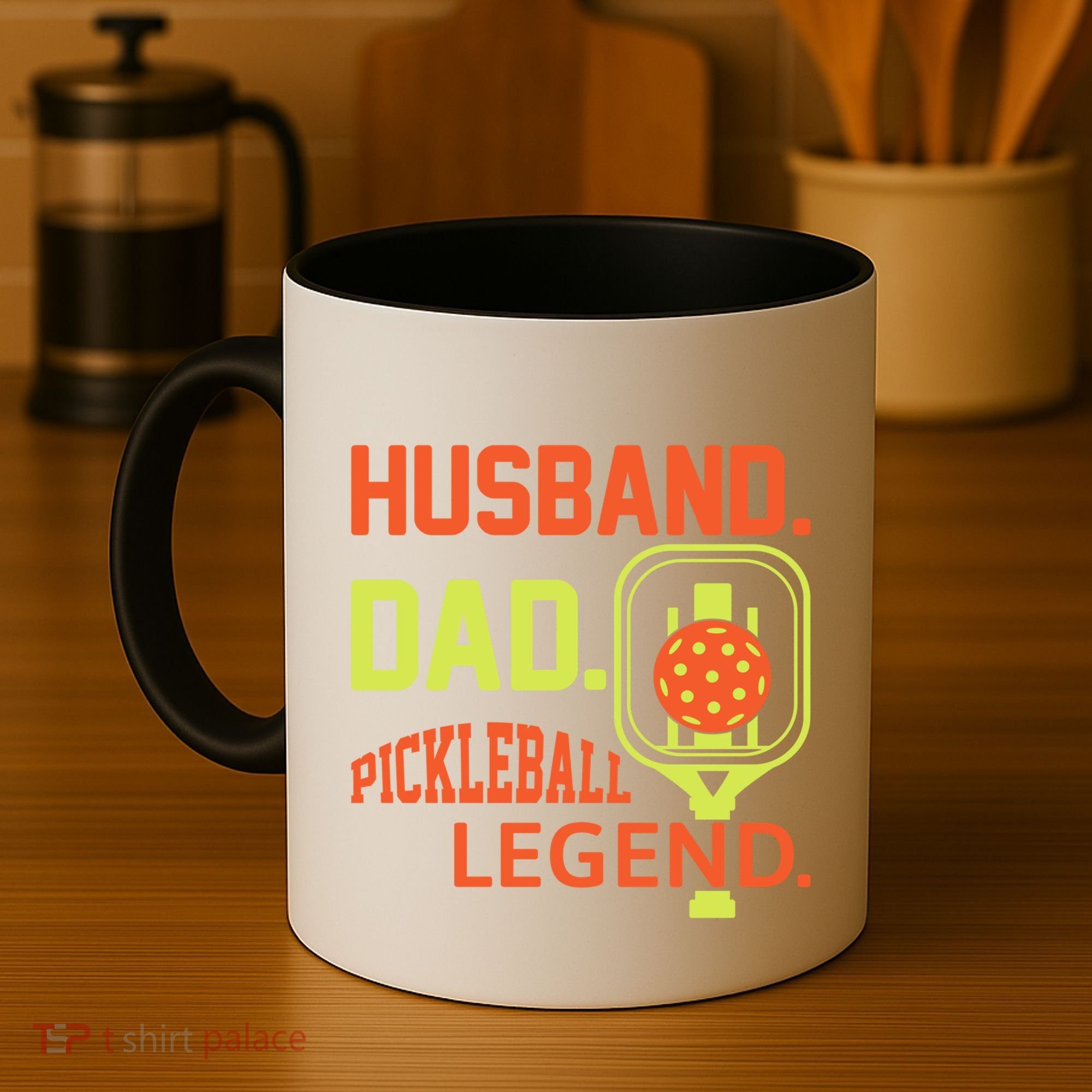 Husband Dad Pickleball Legend For Best Fathers Day Gift Coffee Mug