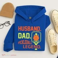 Husband Dad Pickleball Legend For Best Fathers Day Gift Hoodie thumb 4