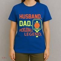 Husband Dad Pickleball Legend For Best Fathers Day Gift T-Shirt thumb 4