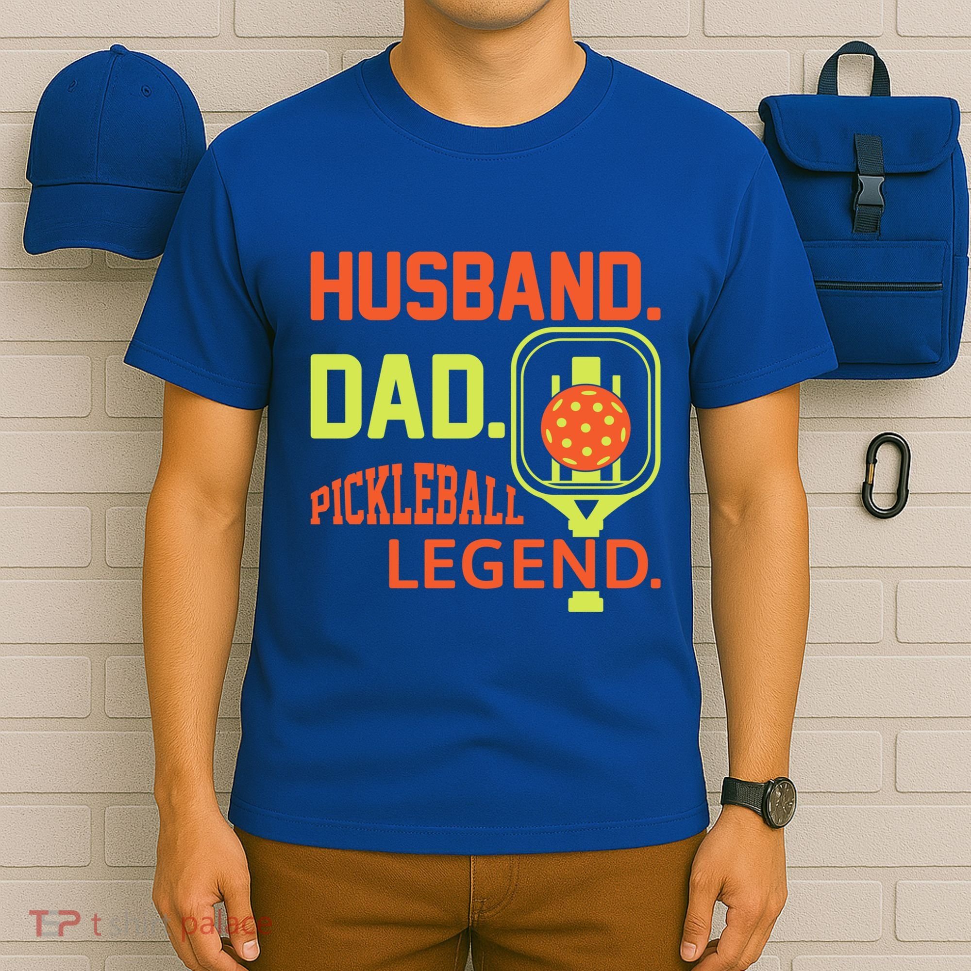 Husband Dad Pickleball Legend For Best Fathers Day Gift T-Shirt