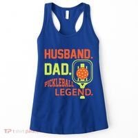 Husband Dad Pickleball Legend For Best Fathers Day Gift Women's Tank Top thumb 0