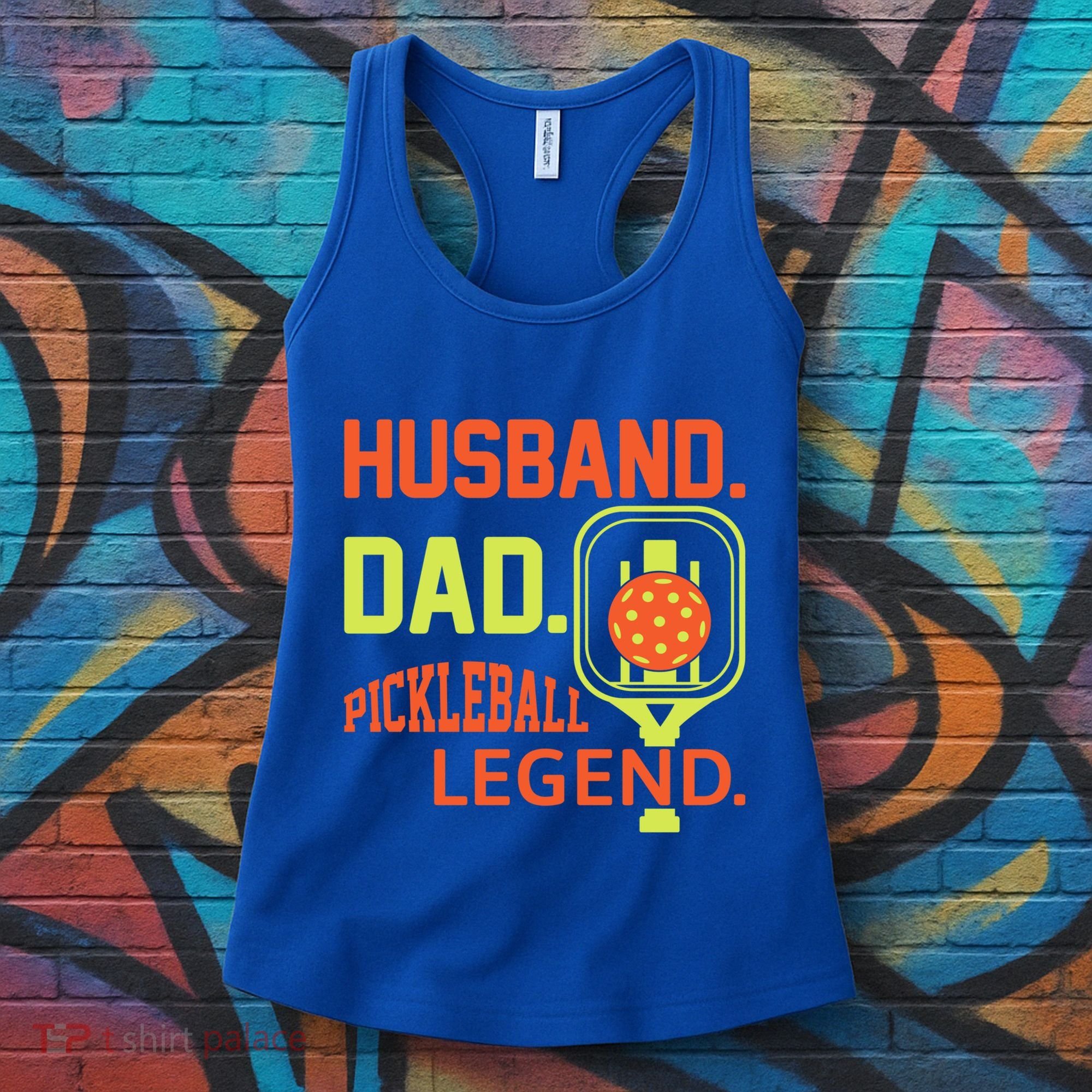 Husband Dad Pickleball Legend For Best Fathers Day Gift Women's Tank Top