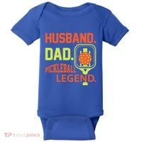 Husband Dad Pickleball Legend For Best Fathers Day Gift Baby Bodysuit thumb 0