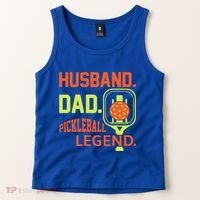 Husband Dad Pickleball Legend For Best Fathers Day Gift Tank Top thumb 2