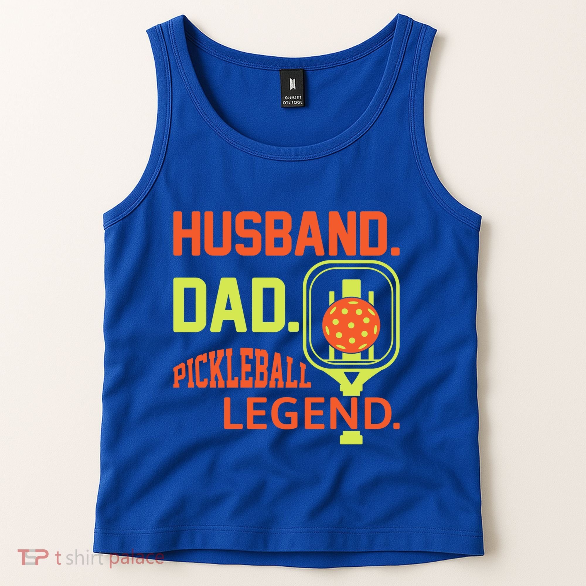 Husband Dad Pickleball Legend For Best Fathers Day Gift Tank Top