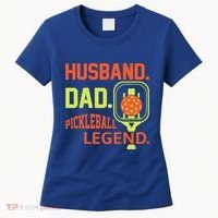 Husband Dad Pickleball Legend For Best Fathers Day Gift Women's T-Shirt thumb 0