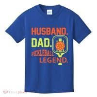 Husband Dad Pickleball Legend For Best Fathers Day Gift Kids T-Shirt thumb 0
