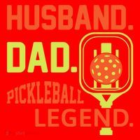 Husband Dad Pickleball Legend For Best Fathers Day Gift Santa Hat thumb 1