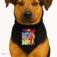 Homie DonT Play That USA-Made Doggie Bandana thumb 1
