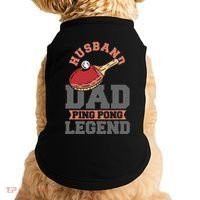 Husband Dad Ping Pong Legend Table Tennis Doggie Tank thumb 0