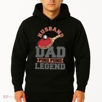 Husband Dad Ping Pong Legend Table Tennis Hoodie thumb 2