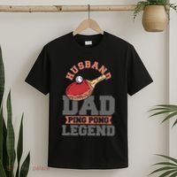 Husband Dad Ping Pong Legend Table Tennis T-Shirt thumb 2