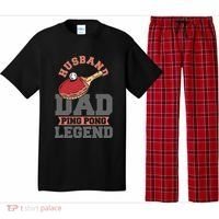 Husband Dad Ping Pong Legend Table Tennis Pajama Set thumb 0