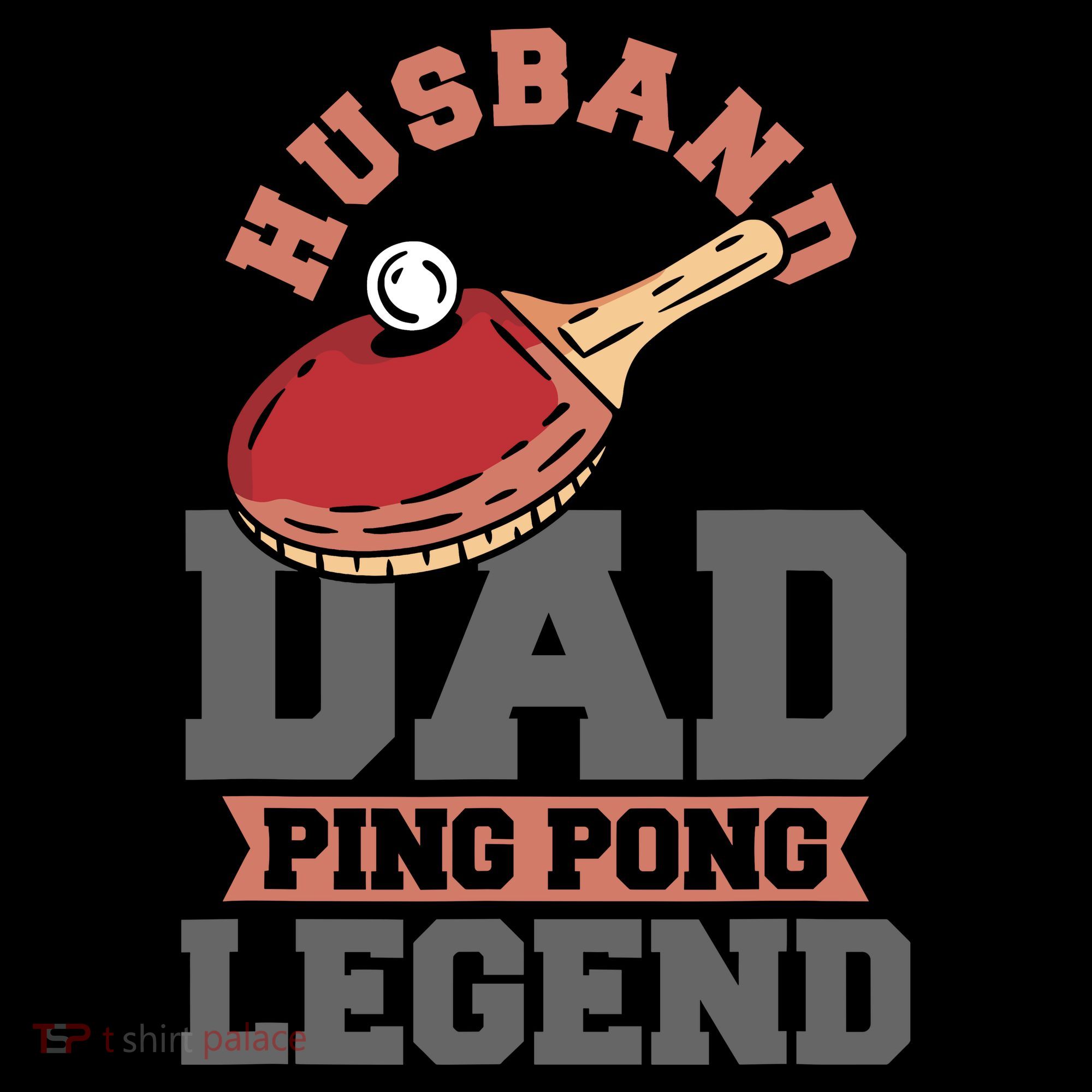 Husband Dad Ping Pong Legend Table Tennis Mousepad