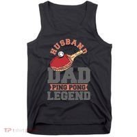 Husband Dad Ping Pong Legend Table Tennis Tank Top thumb 0