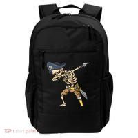 Halloween Dabbing Pirate Skeleton Backpack thumb 0