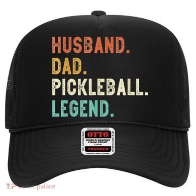 Husband Dad Pickleball Legend Funny Dad Pickleball Hat