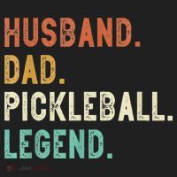 Husband Dad Pickleball Legend Funny Dad Pickleball Golf Towel thumb 3