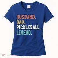 Husband Dad Pickleball Legend Funny Dad Pickleball Women's T-Shirt thumb 0