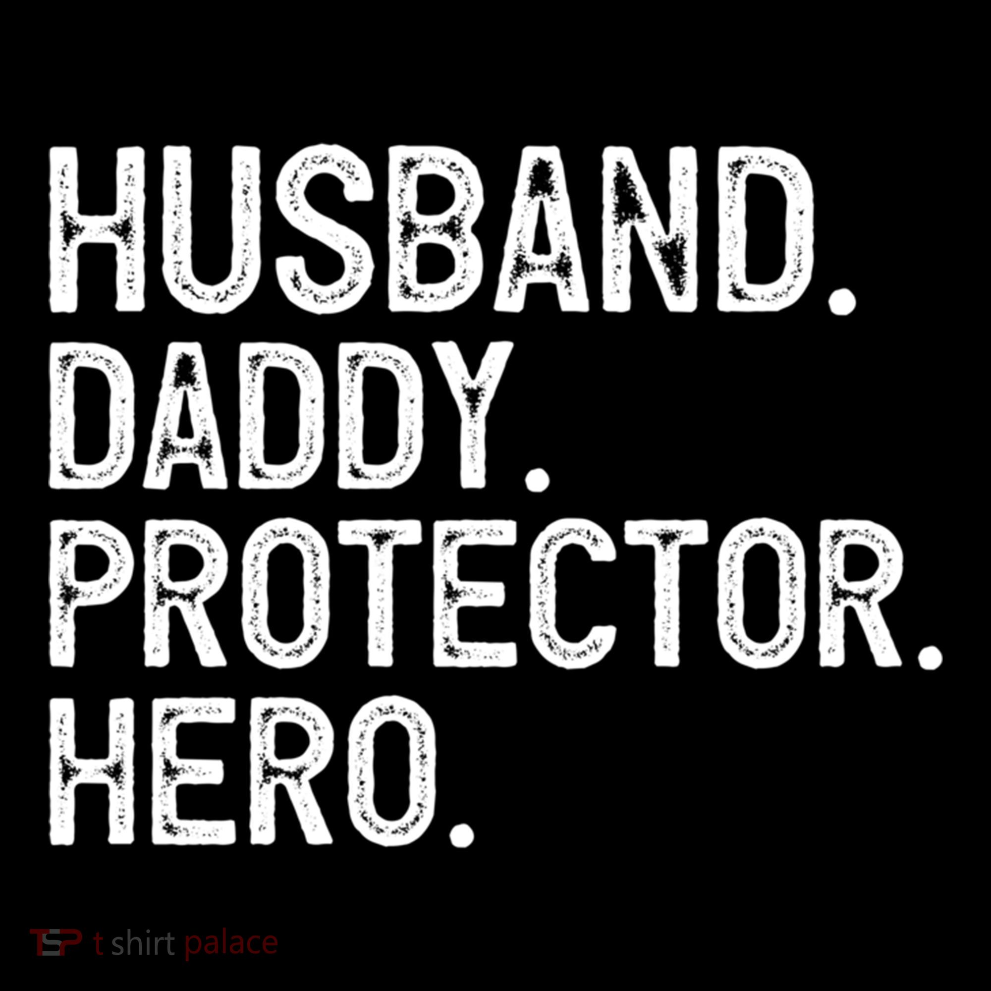 Husband Daddy Protector Hero Cool Gift Doggie Tank