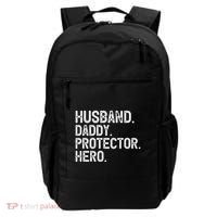 Husband Daddy Protector Hero Cool Gift Backpack thumb 0