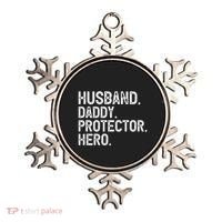 Husband Daddy Protector Hero Cool Gift Ornament thumb 0