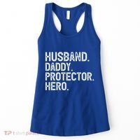 Husband Daddy Protector Hero Cool Gift Women's Tank Top thumb 0