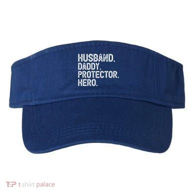 Husband Daddy Protector Hero Cool Gift Visor