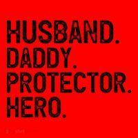 Husband Daddy Protector Hero Cool Gift Santa Hat thumb 1