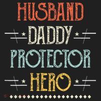 Husband Daddy Protector Hero Best Dad Fathers Day Gift Beanie thumb 2