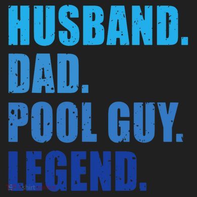 Husband Dad Pool Guy Legend Funny Men 15oz Campfire Ceramic Mug