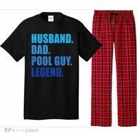 Husband Dad Pool Guy Legend Funny Men Pajama Set thumb 0