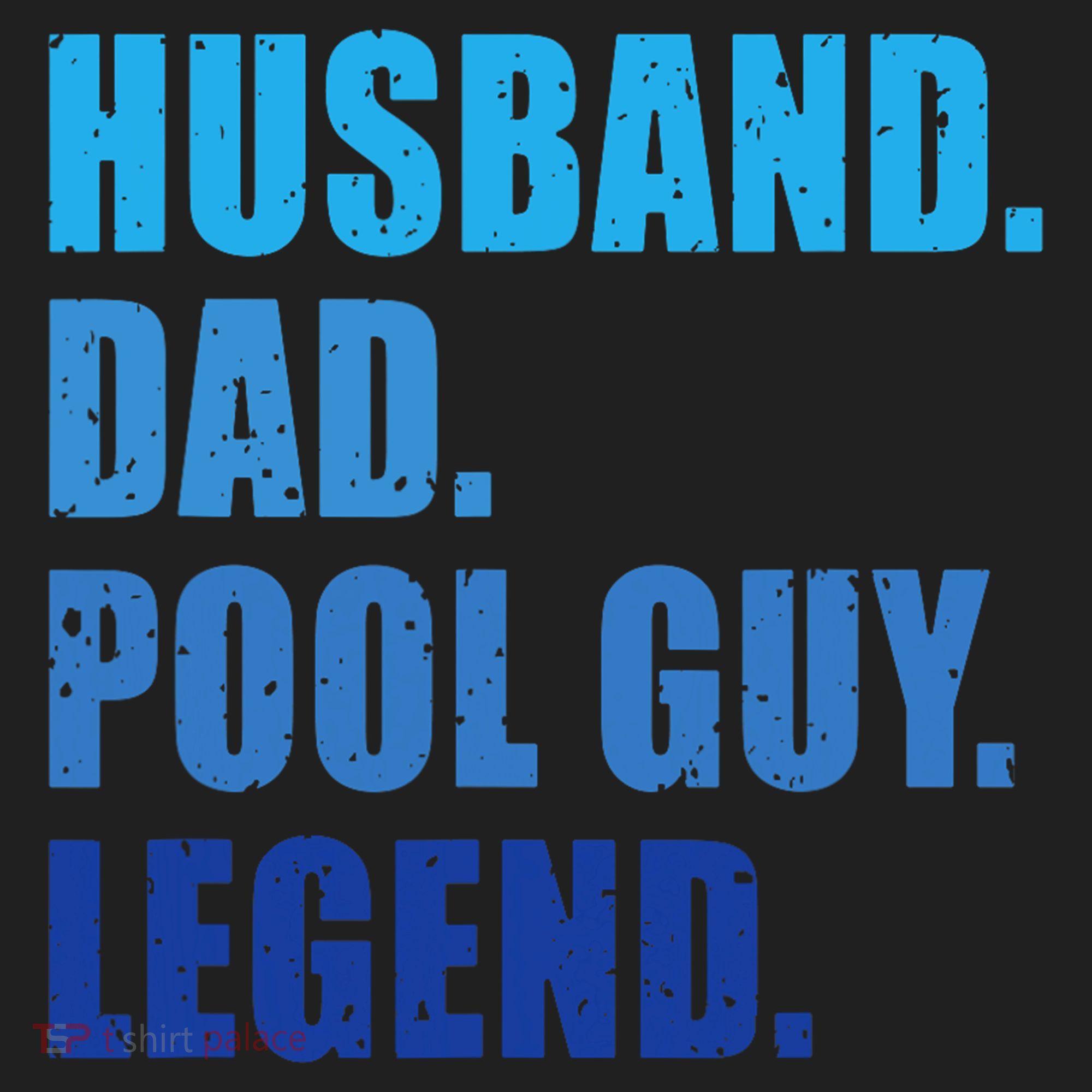 Husband Dad Pool Guy Legend Funny Men Hat