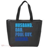 Husband Dad Pool Guy Legend Funny Men Tote Bag thumb 0
