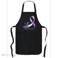 Hippie Dragonfly Purple Ribbon Overdose Awareness Apron thumb 0