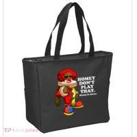 Homey Dont Play That Clown Tote Bag thumb 2