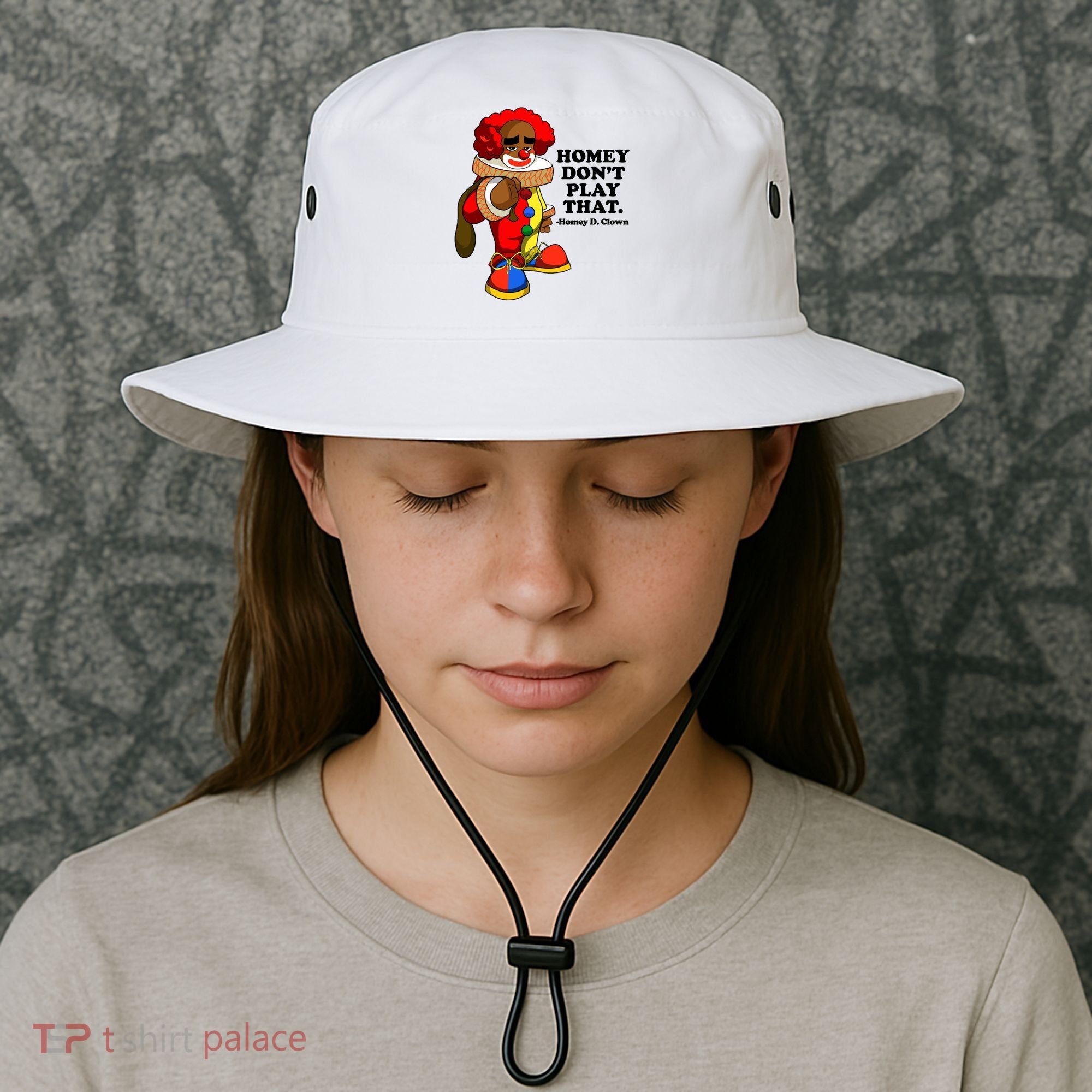 Homey Dont Play That Clown Bucket Hat