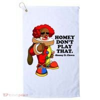 Homey Dont Play That Clown Golf Towel thumb 0