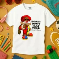 Homey Dont Play That Clown Kids T-Shirt thumb 3