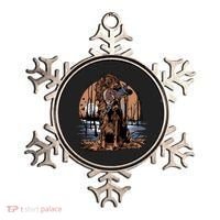 Hunting Dog Retrieving Duck Swamp Scene Ornament thumb 0