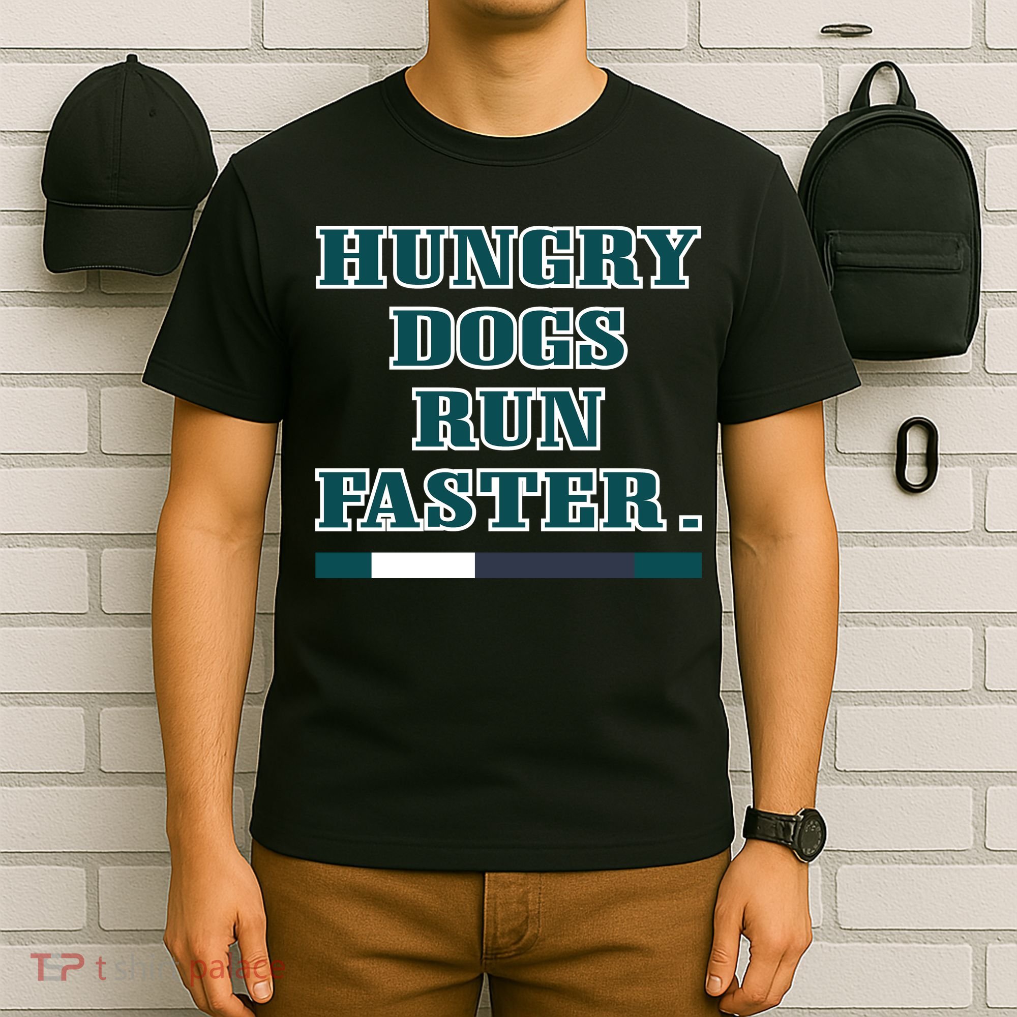 Hungry Dogs Run Faster Jason Kelce T-Shirt
